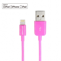 First Champion MFi Lightning Cable - LT-D20 - 100cm - Pink