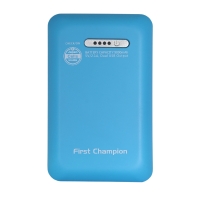 First Champion Power Bank Sanyo Battery Cells - 9000mAh - Blue 