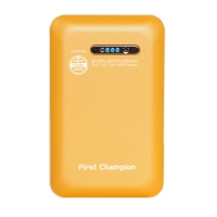 First Champion Power Bank Sanyo Battery Cells - 9000mAh - Orange